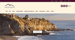 Desktop Screenshot of lagunacanyonwinery.com